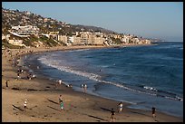 Beachfront. Laguna Beach, Orange County, California, USA ( color)