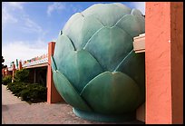 Giant Artichoke and restaurant, Castroville. California, USA ( color)