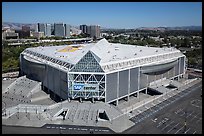 Aerial view of SAP Center. San Jose, California, USA ( color)