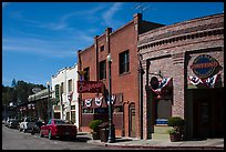 Historic buildings, Auburn. Califoxrnia, USA ( color)