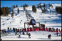 Boreal Mountain ski resort. California, USA ( color)