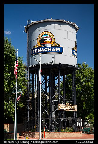 Water Tower, Tehachapi. California, USA