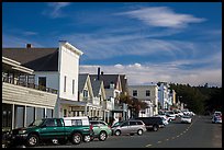 Main Street. Mendocino, California, USA ( color)