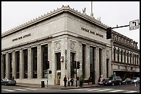 Bank reconverted as Antiques store. Petaluma, California, USA ( color)