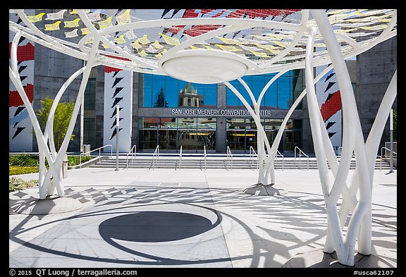 San Jose Mc Enery Convention Center in 2015. San Jose, California, USA (color)