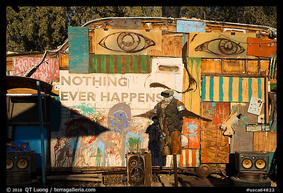 Nothing Ever Happens, Slab City. Nyland, California, USA (color)