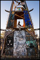 Art installation, Slab City. Nyland, California, USA ( color)