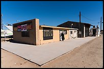 Bombay Beach grocery store. California, USA ( color)