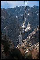 Jan Jacinto Peak aerial tram. California, USA ( color)