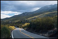 Highway 74 (Palms to Pines Scenic Highway). Santa Rosa and San Jacinto Mountains National Monument, California, USA ( color)