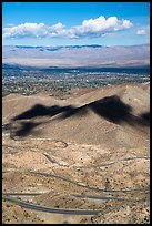 Highway 74 and Coachella Valley. Santa Rosa and San Jacinto Mountains National Monument, California, USA ( color)