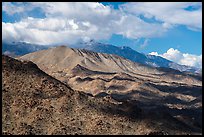 San Jacinto Mountains from Cahuila Hills. Santa Rosa and San Jacinto Mountains National Monument, California, USA ( color)