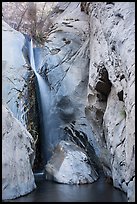 Tahquitz Falls, Tahquitz Canyon, Palm Springs. Santa Rosa and San Jacinto Mountains National Monument, California, USA ( color)