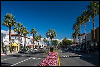 El Paseo Street, main street of Palm Desert. California, USA ( color)