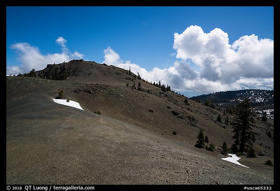 Slopes of East Snow Mountain summit. Berryessa Snow Mountain National Monument, California, USA