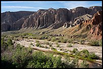 Afton Canyon of the Mojave River. Mojave Trails National Monument, California, USA ( color)