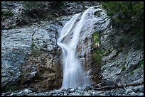 San Antonio Falls low tier. San Gabriel Mountains National Monument, California, USA ( color)