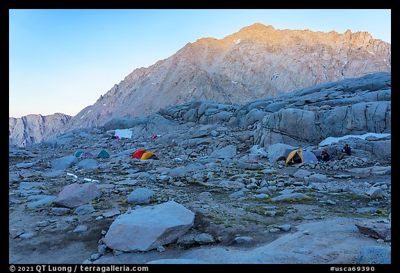 Trail Camp, evening, Inyo National Forest. California