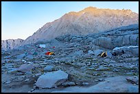 Trail Camp, evening, Inyo National Forest. California ( color)