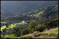 Shannon Valley and manor, Santa Rosa Open Space. San Jose, California, USA ( color)
