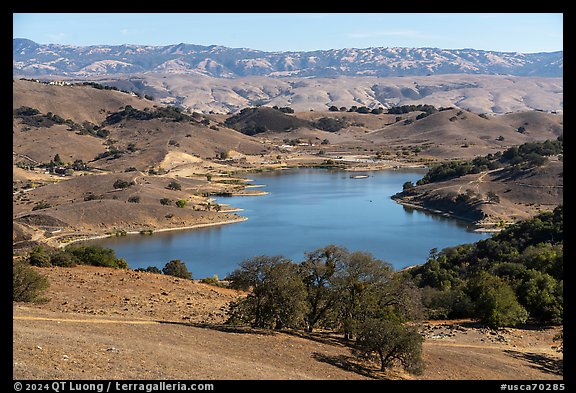 Calero Reservoir, Calero County Park. California, USA (color)