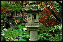 Urn, Japanese Garden, Golden Gate Park. San Francisco, California, USA (color)