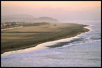Ocean Beach at sunset. San Francisco, California, USA ( color)