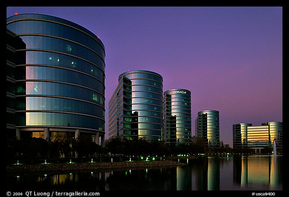 Oracle corporate headquarters. Redwood City,  California, USA