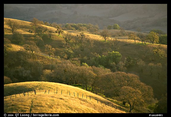 Hills, Joseph Grant County Park. San Jose, California, USA (color)