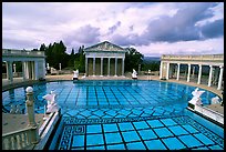 Neptune Pool at Hearst Castle. California, USA ( color)