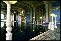 Roman Pool at Hearst Castle. California, USA ( color)
