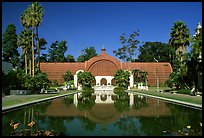Conservatory of flowers, Balboa Park. San Diego, California, USA (color)