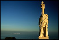 Statue of Cabrillo, Cabrillo National Monument. San Diego, California, USA ( color)