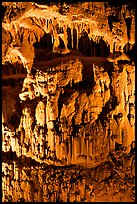 Cave formations, Mitchell caverns. Mojave National Preserve, California, USA ( color)
