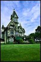 Victorian Carson Mansion, Eureka. California, USA ( color)