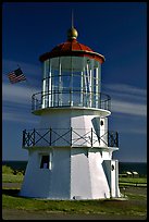 Lighthouse, Shelter Cove, Lost Coast. California, USA ( color)