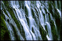 Close-up of Burney Falls, McArthur-Burney Falls Memorial State Park. California, USA ( color)