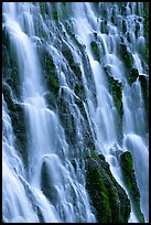 Close-up of Burney Falls, McArthur-Burney Falls Memorial State Park. California, USA (color)