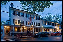 Griswold Inn at dusk, Essex. Connecticut, USA ( color)
