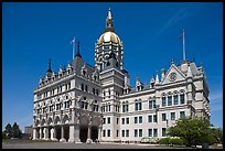 Connecticut State Capitol. Hartford, Connecticut, USA