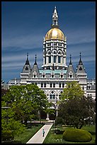 Connecticut Capitol. Hartford, Connecticut, USA ( color)