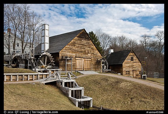 Recently a - Saugus Iron Works National Historic Site