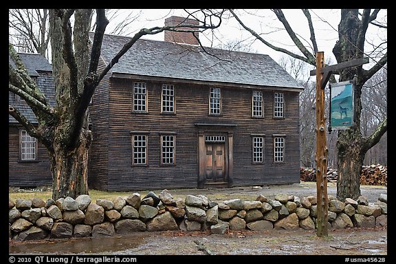 Hartwell Tavern, Lincoln, Minute Man National Historical Park. Massachussets, USA