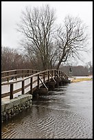 Old North Bridge, Minute Man National Historical Park. Massachussets, USA