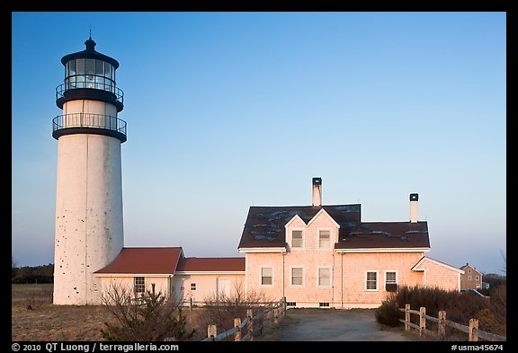 Cape Cod Light, early morning, Cape Cod National Seashore. Cape Cod, Massachussets, USA