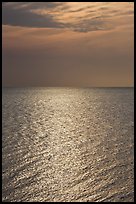 Shimmering water, Cape Cod Bay, Cape Cod National Seashore. Cape Cod, Massachussets, USA