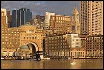 Rowes Wharf. Boston, Massachussets, USA (color)