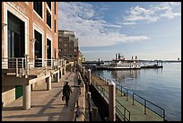 Rowes Wharf, early morning. Boston, Massachussets, USA ( color)