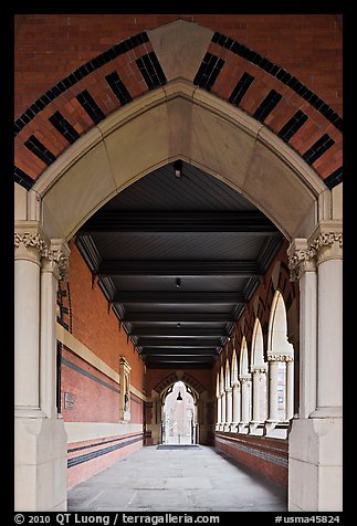 Gallery, Memorial Hall,  Harvard University, Cambridge. Boston, Massachussets, USA