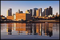 North End and Boston Skyline. Boston, Massachussets, USA ( color)